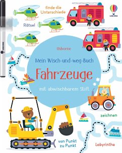 Mein Wisch-und-weg-Buch: Fahrzeuge von Usborne Verlag